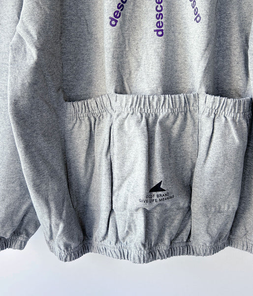 DESCENDANT/WHEELING POCKET LS (GRAY)