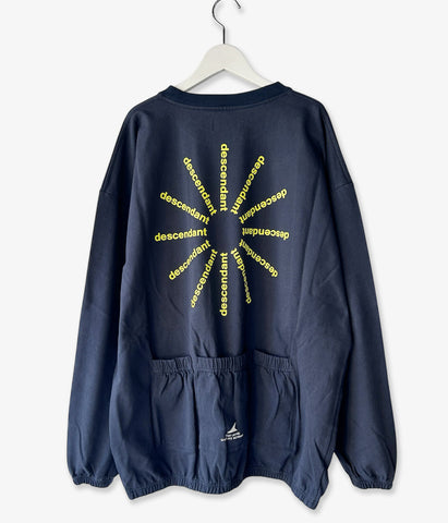 DESCENDANT/WHEELING POCKET LS (NAVY)