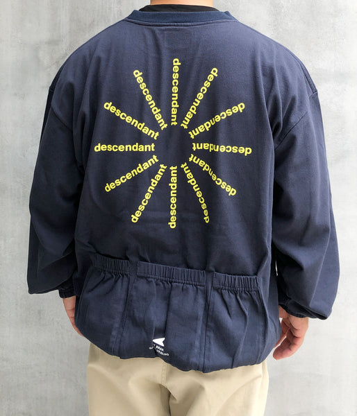 DESCENDANT/WHEELING POCKET LS (NAVY)