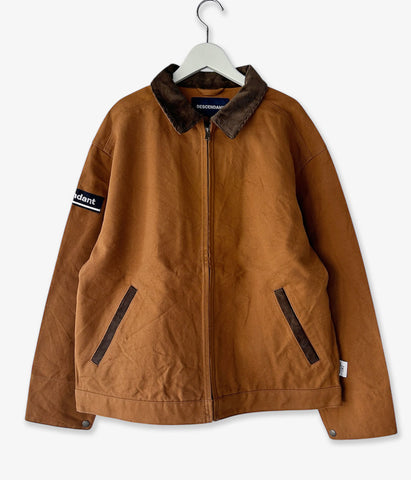 DESCENDANT/EDDIECO DUCK JACKET (BROWN)