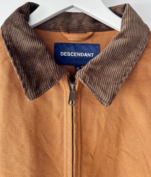 DESCENDANT/EDDIECO DUCK JACKET (BROWN)
