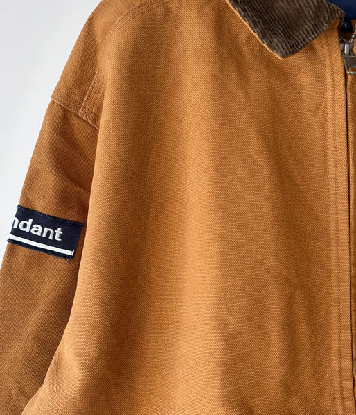 DESCENDANT/EDDIECO DUCK JACKET (BROWN)