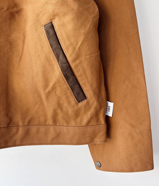 DESCENDANT/EDDIECO DUCK JACKET (BROWN)