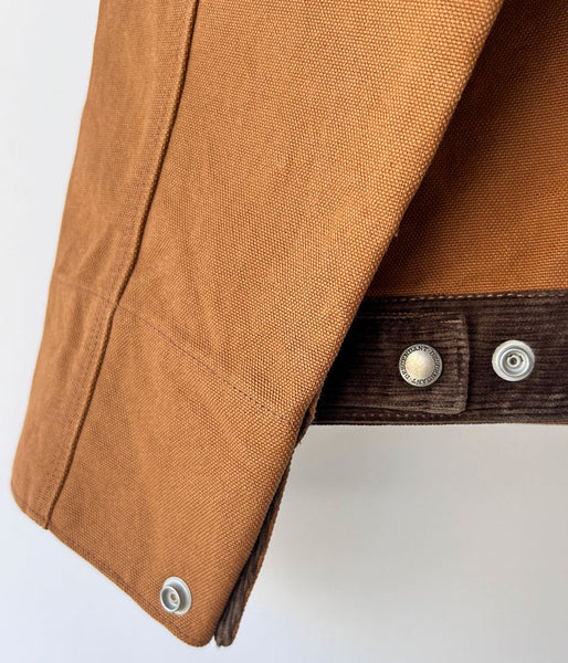 DESCENDANT/EDDIECO DUCK JACKET (BROWN)
