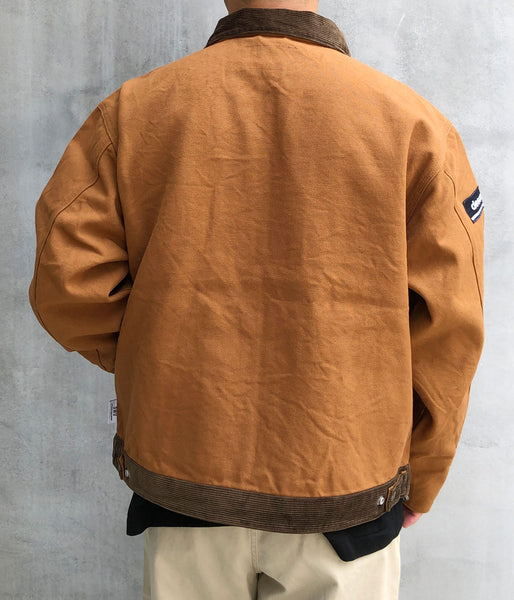 DESCENDANT/EDDIECO DUCK JACKET (BROWN)