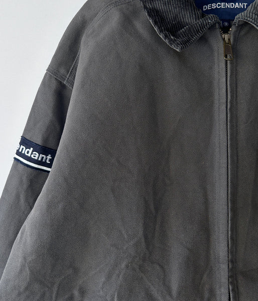 DESCENDANT/EDDIECO DUCK JACKET (GRAY)