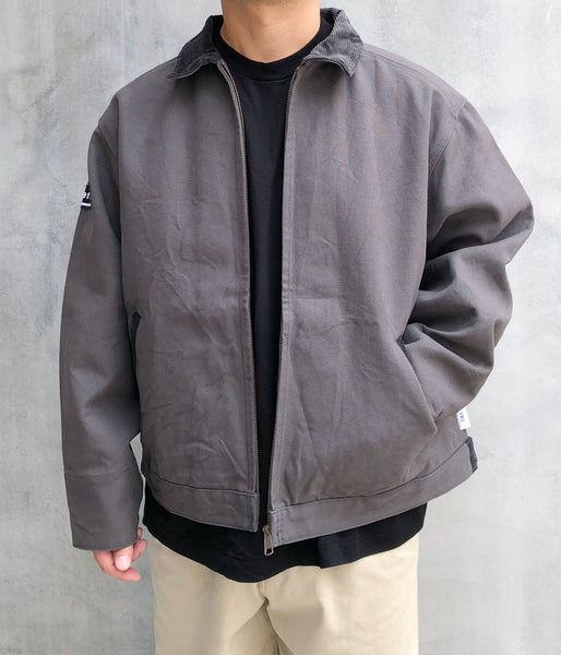 DESCENDANT/EDDIECO DUCK JACKET (GRAY)