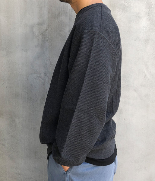 blurhms ROOTSTOCK/ROUGH&SMOOTH THERMAL P/O (HEATHER CHARCOAL)