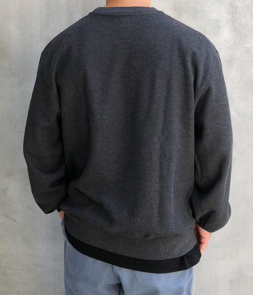 blurhms ROOTSTOCK/ROUGH&SMOOTH THERMAL P/O (HEATHER CHARCOAL)