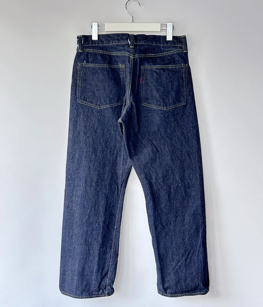 INTERIM/WASH HEAVY KIBATA SHUTTLE WWII 1943 DENIM JEANS (NAVY)