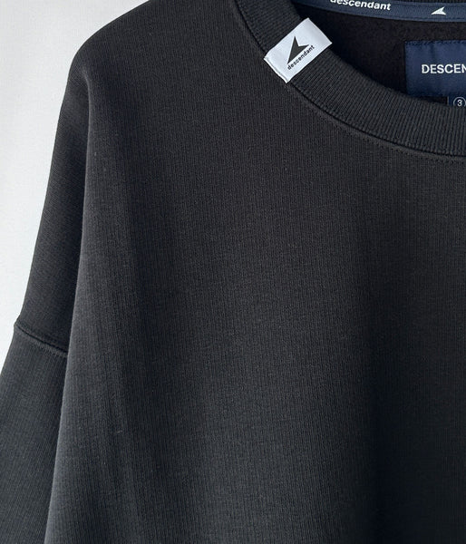 DESCENDANT/PX CREW NECK (BLACK)