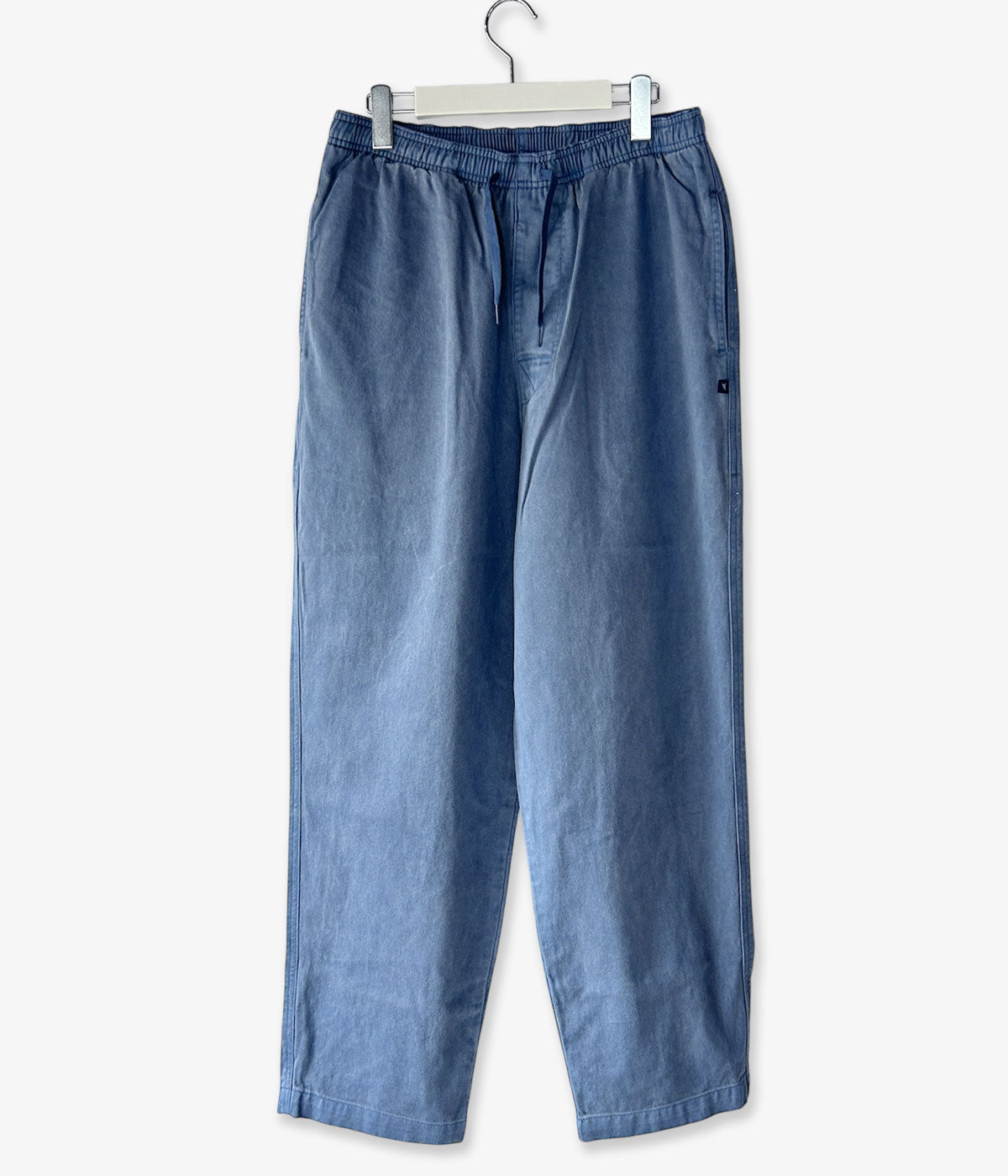 DESCENDANT/SHORE TWILL BEACH TROUSERS PIGMENT DYE (NAVY)