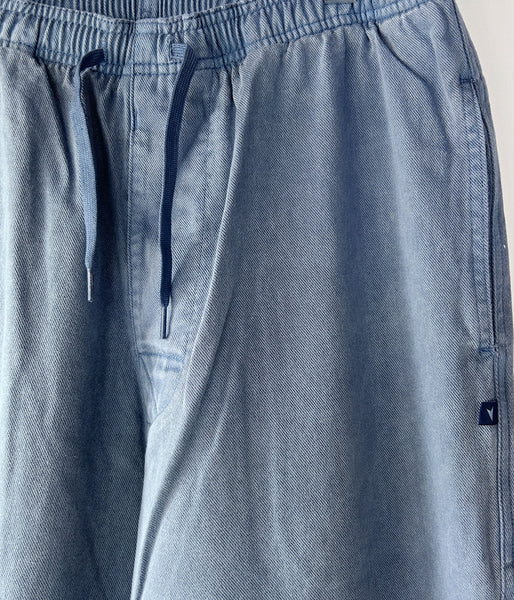 DESCENDANT/SHORE TWILL BEACH TROUSERS PIGMENT DYE (NAVY)
