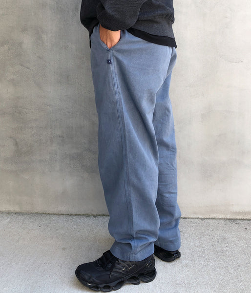 DESCENDANT/SHORE TWILL BEACH TROUSERS PIGMENT DYE (NAVY)