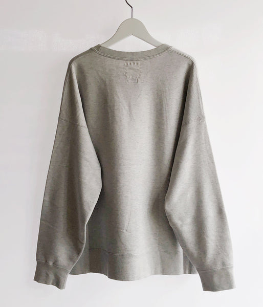 visvim/ULTIMATE JUMBO SB SWEAT L/S (GREY)