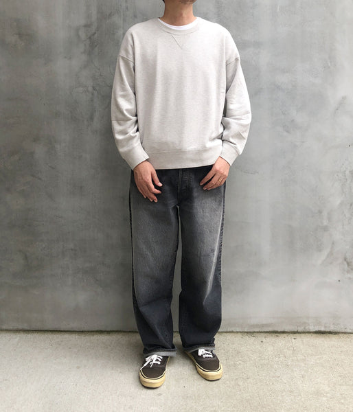 visvim/ULTIMATE JUMBO SB SWEAT L/S (GREY)