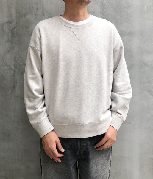visvim/ULTIMATE JUMBO SB SWEAT L/S (GREY)