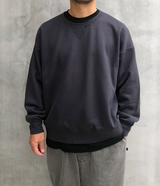 visvim/ULTIMATE JUMBO SB SWEAT L/S (BLACK)