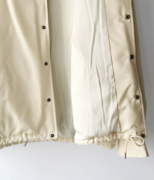 visvim/COACH DOWN JKT (IVORY)