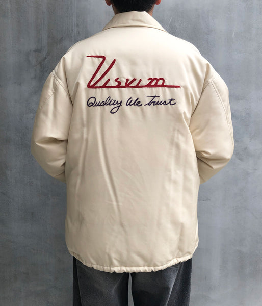 visvim/COACH DOWN JKT (IVORY)