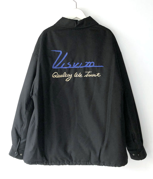 visvim/COACH DOWN JKT (BLACK)