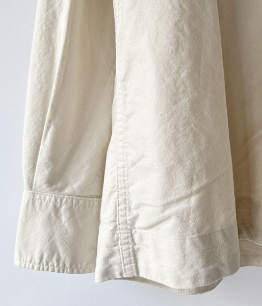MHL./SOFT HOPSACK SHIRT WOMENS (ECRU)