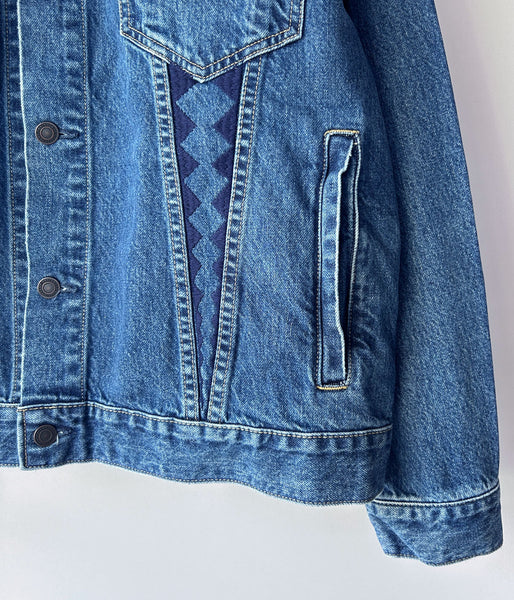 DESCENDANT/TRUCKER DENIM JACKET (INDIGO)