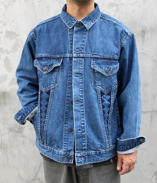 DESCENDANT/TRUCKER DENIM JACKET (INDIGO)