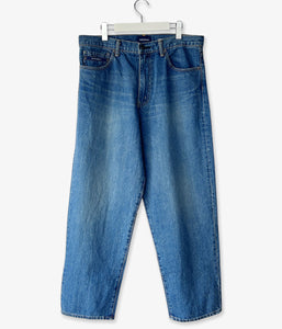 DESCENDANT/1995 DENIM TROUSERS BAGGY LIGHT WASH (INDIGO)