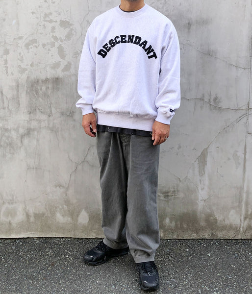 DESCENDANT/BREACHING CREW NECK (GRAY)