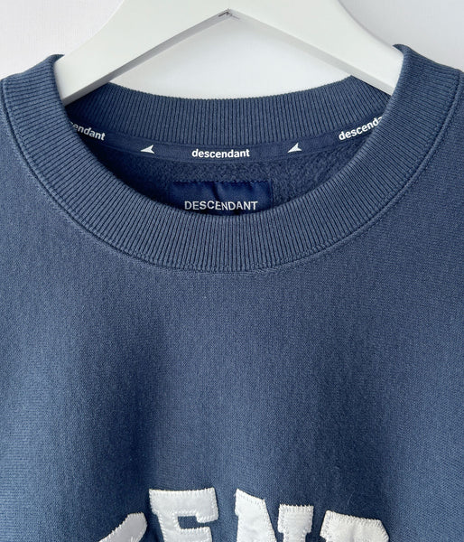 DESCENDANT/BREACHING CREW NECK (TEAL)