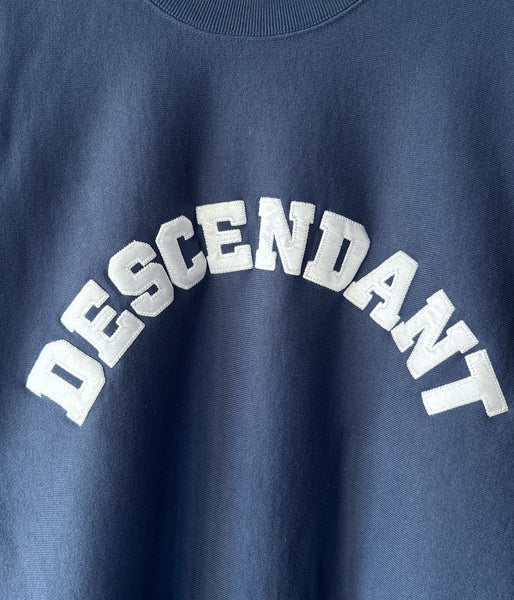 DESCENDANT/BREACHING CREW NECK (TEAL)