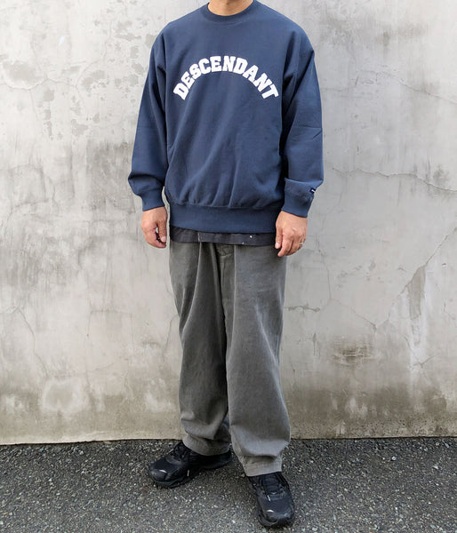 DESCENDANT/BREACHING CREW NECK (TEAL)