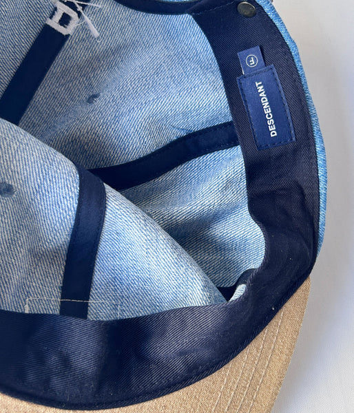 DESCENDANT/CROSS PADDLE 6PANEL (INDIGO)
