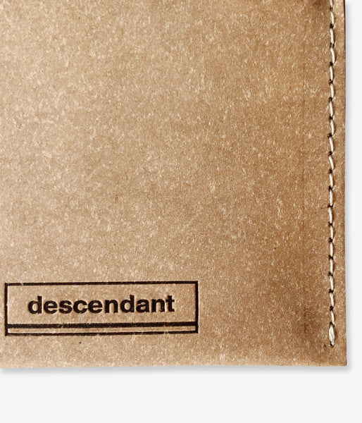 DESCENDANT/PREY COIN CASE (BEIGE)
