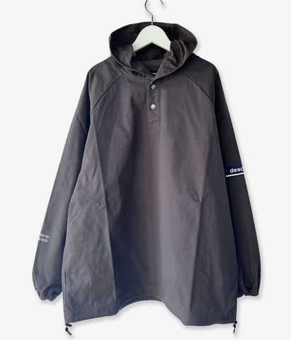 DESCENDANT/MOLE HOODED LS SHIRT (GRAY)