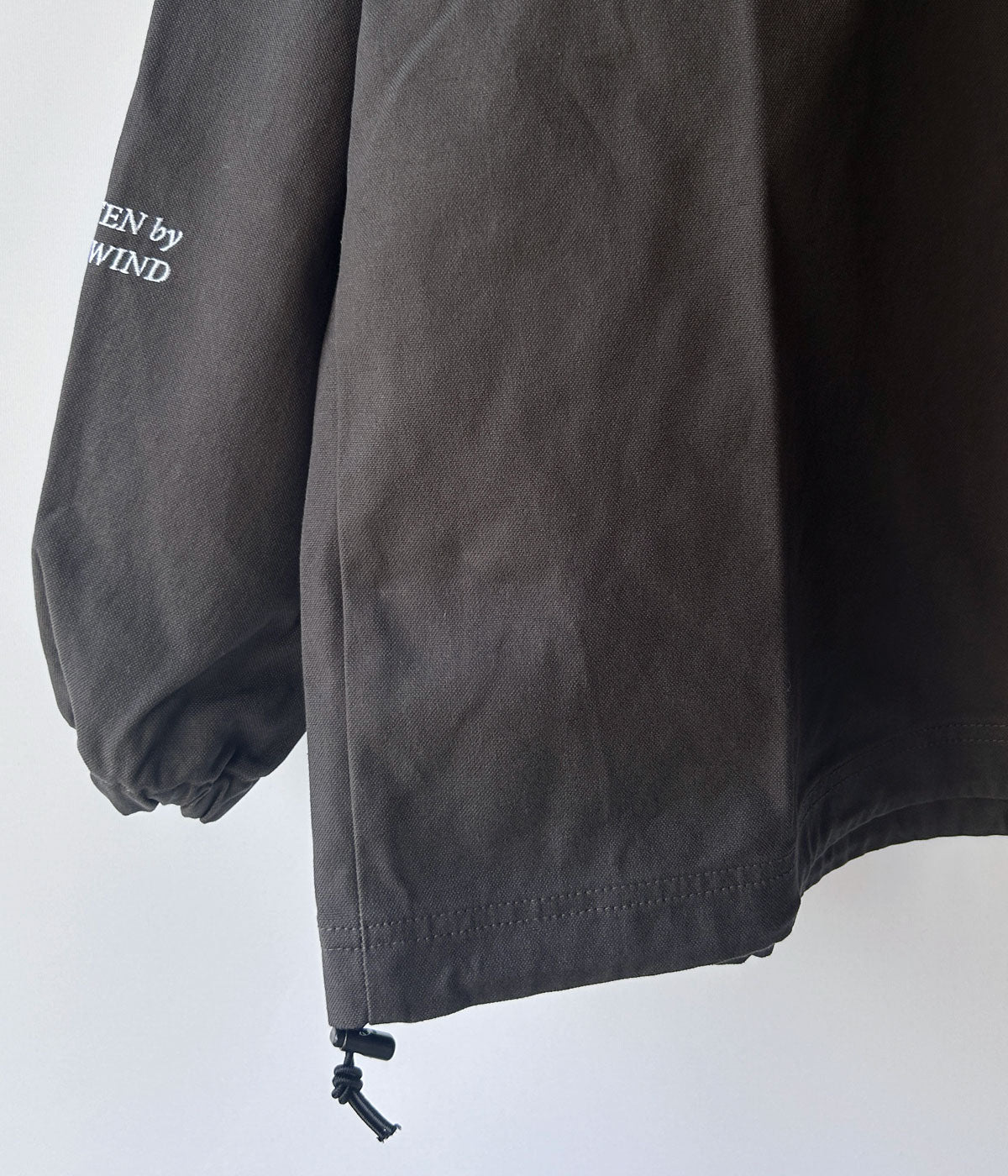 DESCENDANT/MOLE HOODED LS SHIRT (GRAY)