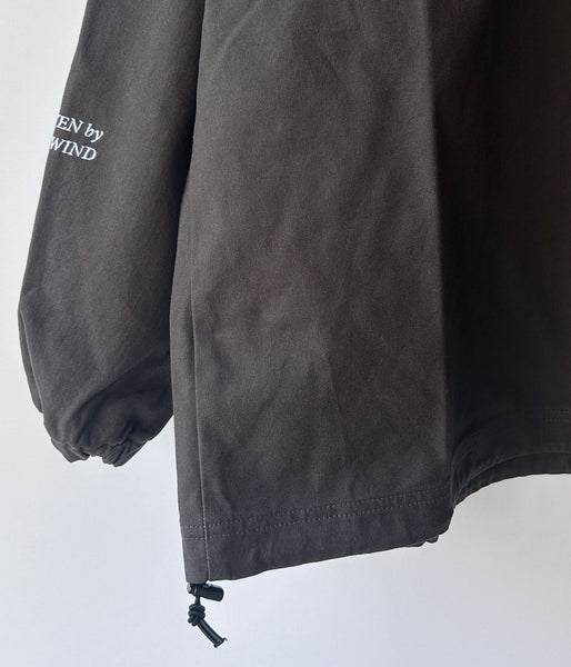 DESCENDANT/MOLE HOODED LS SHIRT (GRAY)
