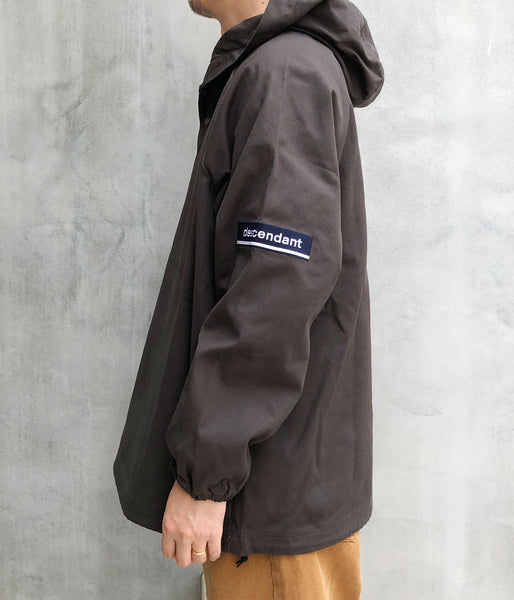 DESCENDANT/MOLE HOODED LS SHIRT (GRAY)
