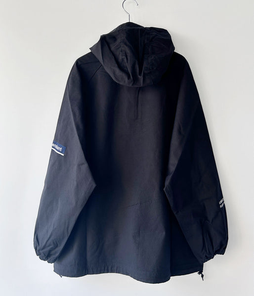 DESCENDANT/MOLE HOODED LS SHIRT (BLACK)