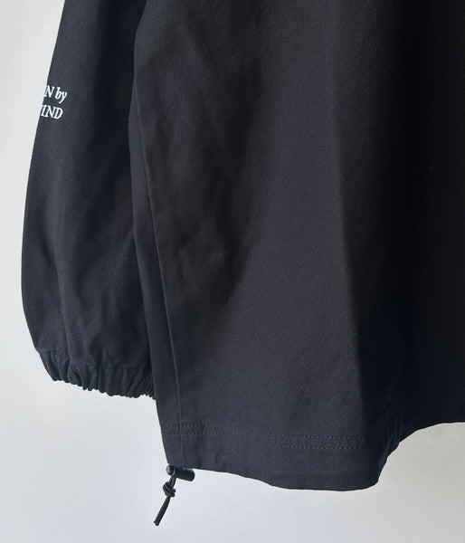 DESCENDANT/MOLE HOODED LS SHIRT (BLACK)