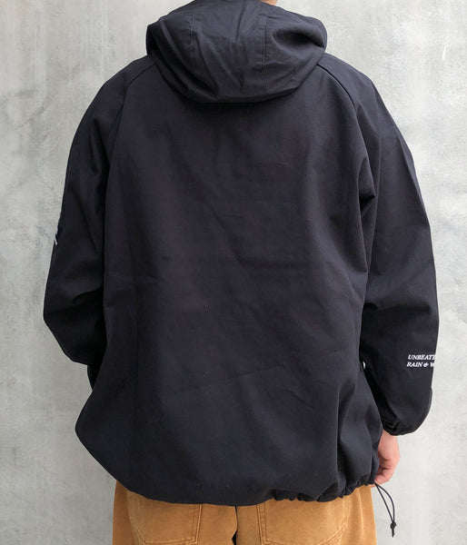 DESCENDANT/MOLE HOODED LS SHIRT (BLACK)