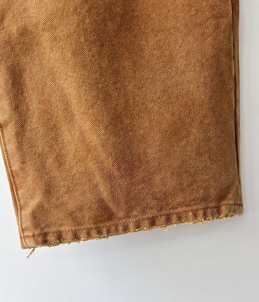 DESCENDANT/1995 DUCK TROUSERS BAGGY (BROWN)