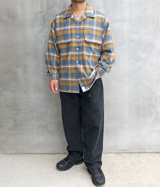 DESCENDANT/1995 DUCK TROUSERS BAGGY (BLACK)