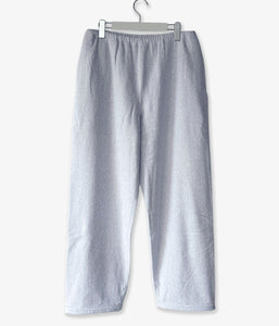 blurhms ROOTSTOCK/SOFT&HARD SWEAT PANTS (HEATHER WHITE)