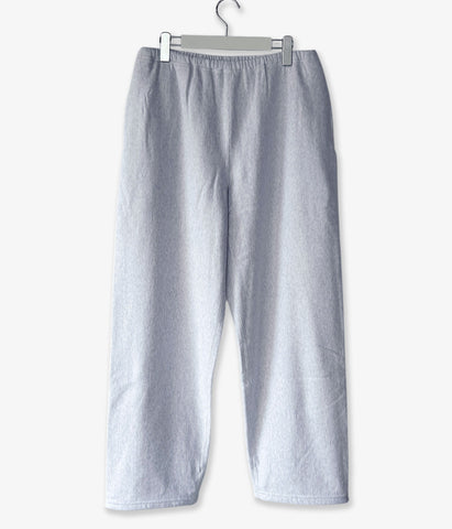 blurhms ROOTSTOCK/SOFT&HARD SWEAT PANTS (HEATHER WHITE)