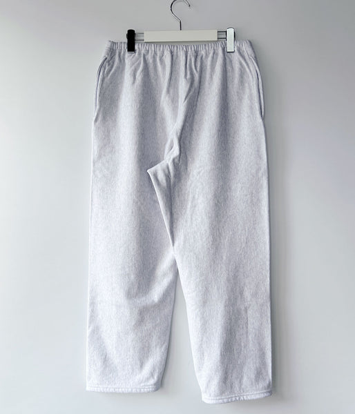 blurhms ROOTSTOCK/SOFT&HARD SWEAT PANTS (HEATHER WHITE)