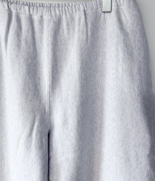 blurhms ROOTSTOCK/SOFT&HARD SWEAT PANTS (HEATHER WHITE)