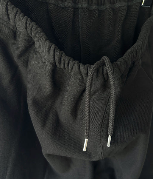 blurhms ROOTSTOCK/SOFT&HARD SWEAT PANTS (BLACK)