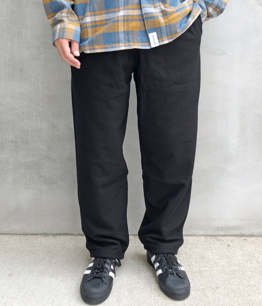 blurhms ROOTSTOCK/SOFT&HARD SWEAT PANTS (BLACK)